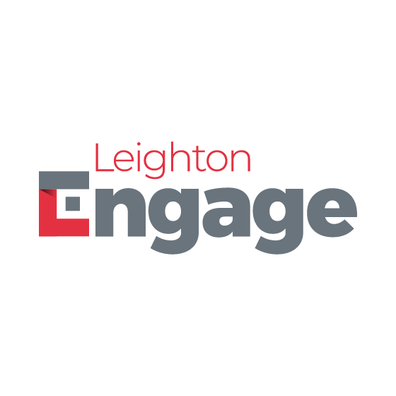 Leighton Engage logo. 