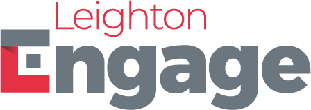 Leighton Engage logo. 