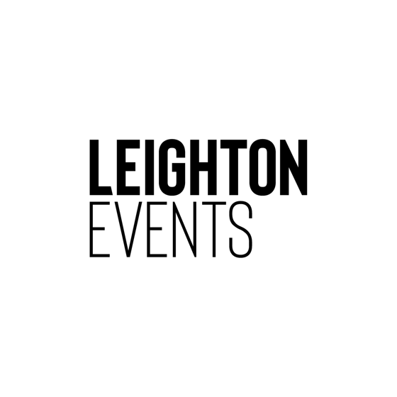 Leighton Events logo. 